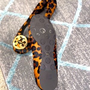 Tory Burch Reva Leopard Print Flats 🐆